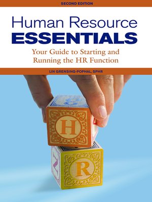 cover image of Human Resource Essentials